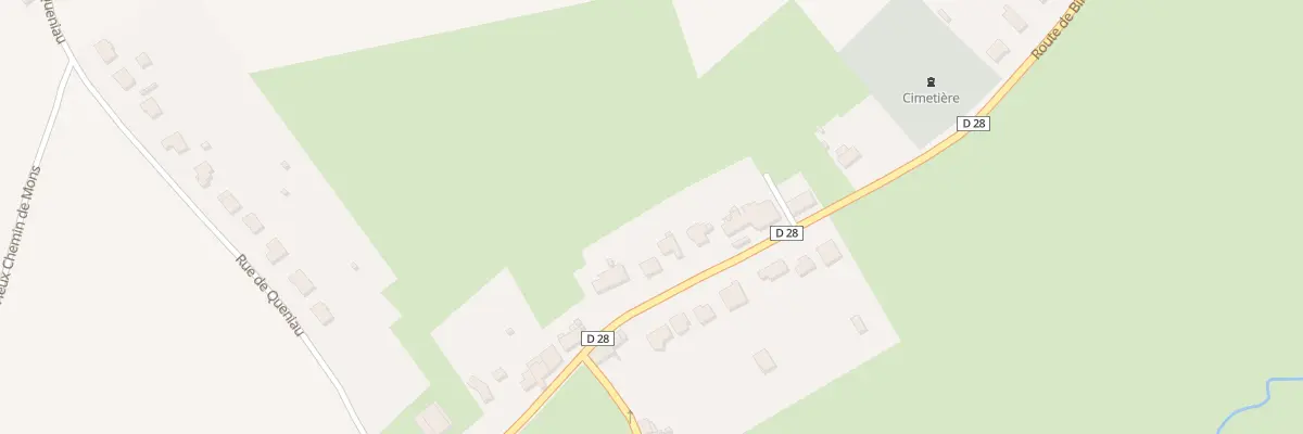 Plan du 35 Rue de Binche à Vieux-Reng