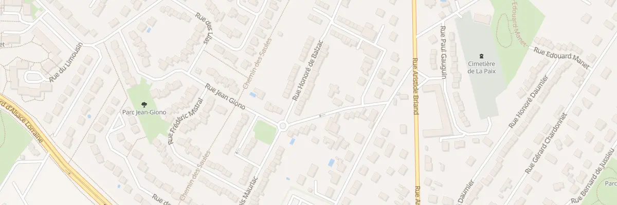 Plan du 73 Rue Honoré de Balzac à Cormontreuil