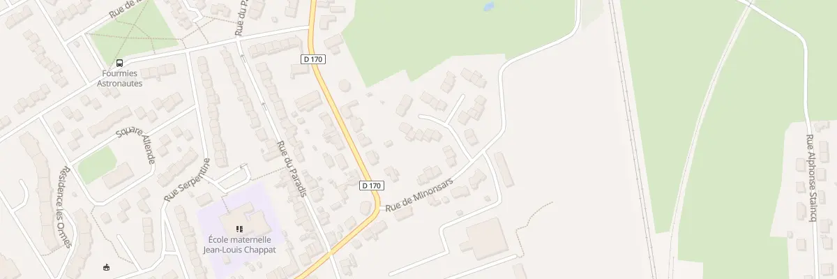 Plan du 15 Rue de Minonsars à Fourmies