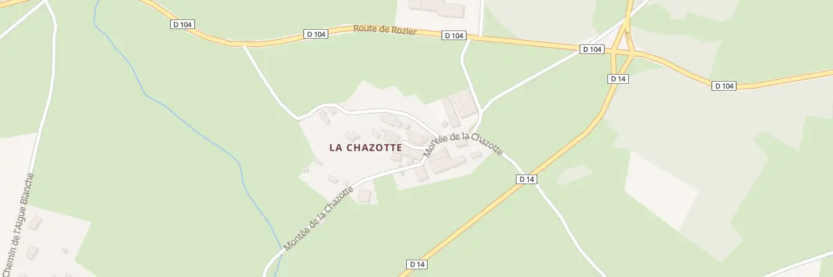Plan du 5083 La Chazotte à Saint-Hilaire-Cusson-la-Valmitte