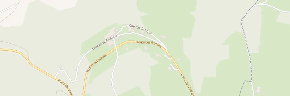 Plan du 4 Rte des Rochers à Lavieu