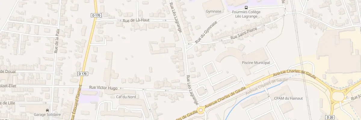Plan du 35 Rue Léo Lagrange à Fourmies