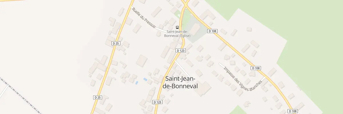 Plan du 16 Rue de l’Eglise à Saint-Jean-de-Bonneval