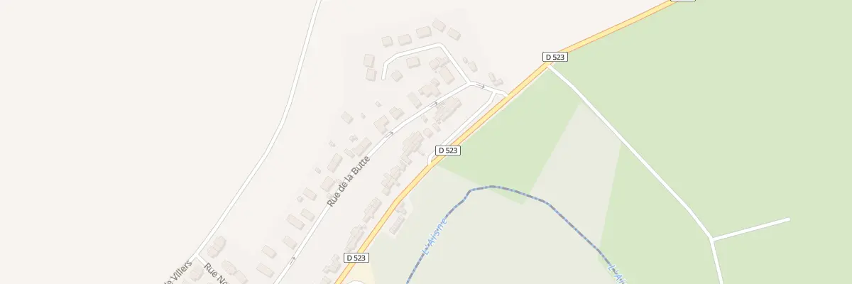 Plan du 39 Rue d’Avaux à Évergnicourt