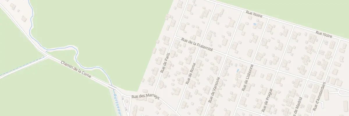 Plan du 14 Rue de Paris à Gueugnon