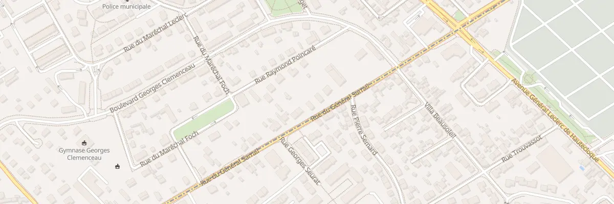 Plan du 40B Av du General Sarrail à La Chapelle-Saint-Luc