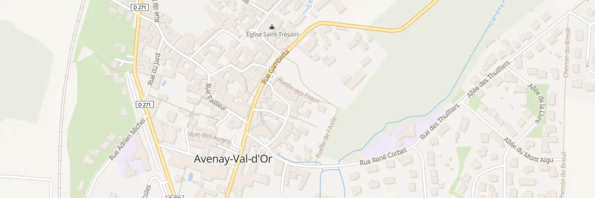 Plan du 11 Rue de l’Ecu de France à Avenay-Val-d’Or