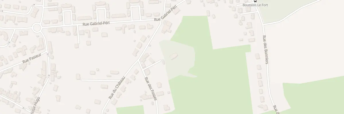 Plan du 382 Rue du Chateau à Boussois