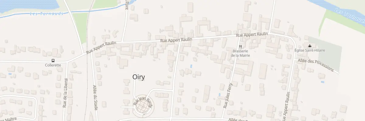 Plan du 1 Rue Marechal Leclerc à Oiry