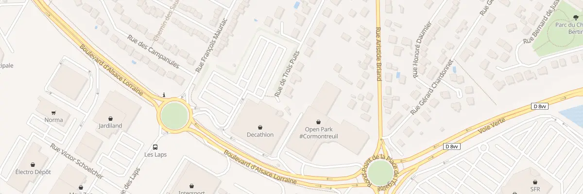 Plan du 23 Rue de Trois Puits à Cormontreuil