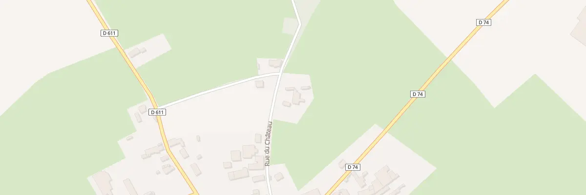 Plan du 10 Rue du Chateâu à Renneval