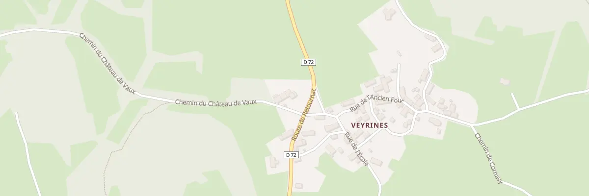 Plan du 5105 Veyrines à Saint-Julien-du-Pinet