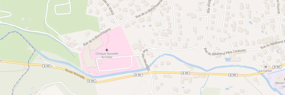 Plan du 19 Rue des Meuniers à Montbrison