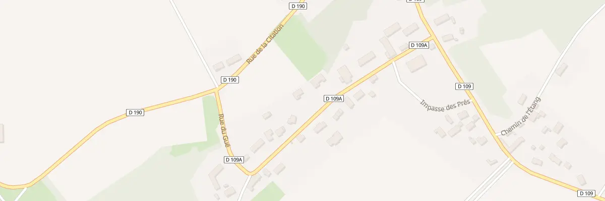 Plan du 9 Rue Du Gue à Roncenay