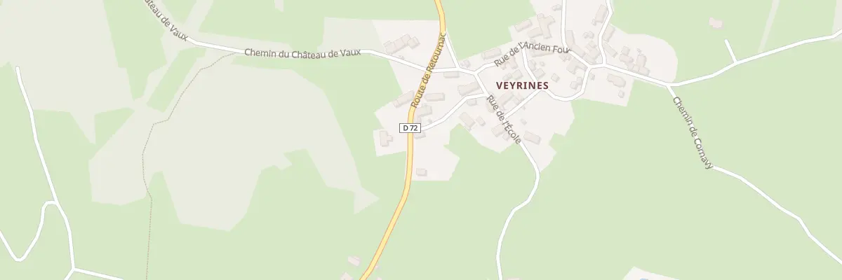 Plan du 5100 Veyrines à Saint-Julien-du-Pinet