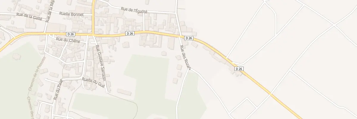 Plan du 1 Rue des Rozais à Rilly-la-Montagne