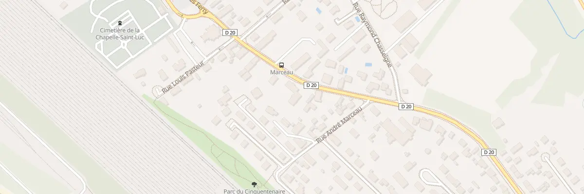 Plan du 87 Rue Jules Ferry à La Chapelle-Saint-Luc