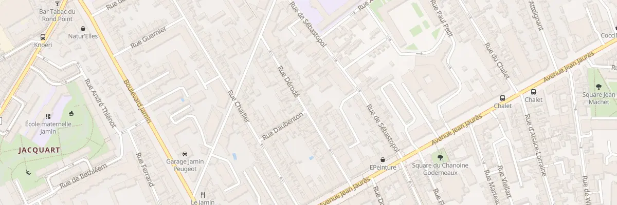 Plan du 26 Rue Derodé à Reims