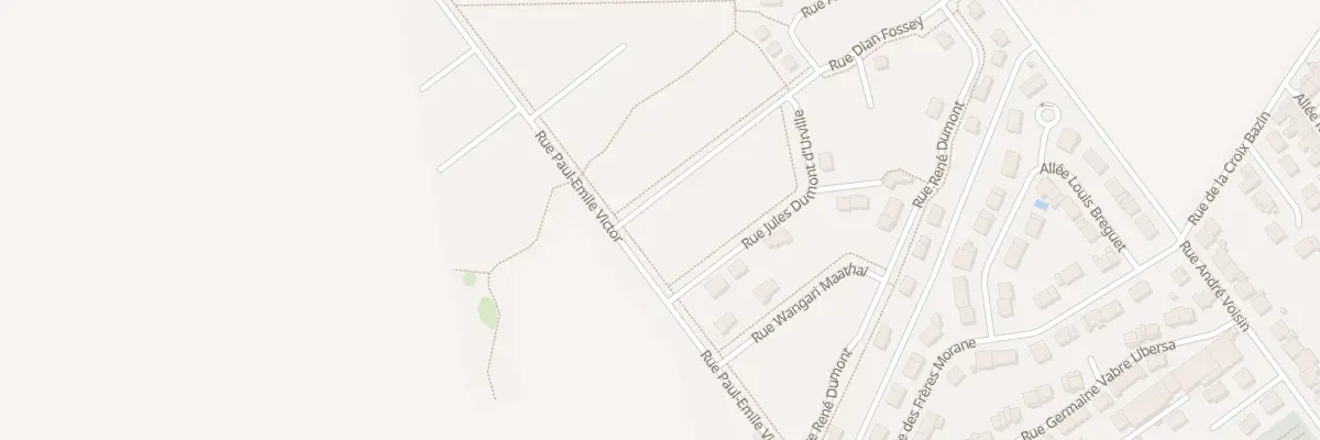 Plan du 5 Rue Dian Fossey à Bétheny