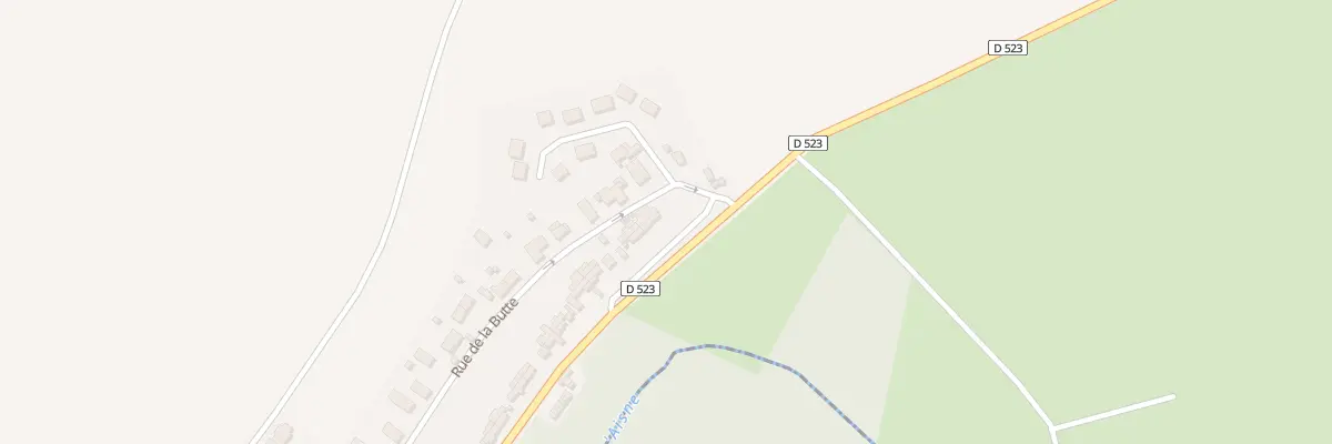 Plan du 47 Rue d’Avaux à Évergnicourt