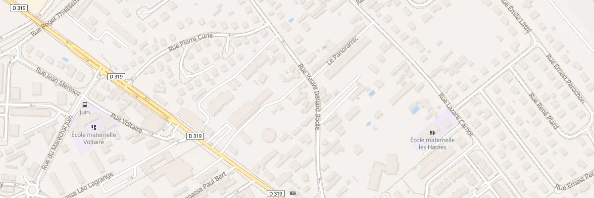 Plan du 17 Rue Veuve Benard Bodie à La Chapelle-Saint-Luc