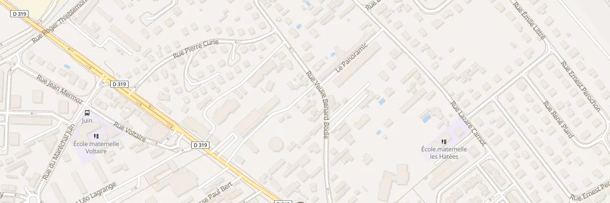Plan du 19 Rue Veuve Benard Bodie à La Chapelle-Saint-Luc