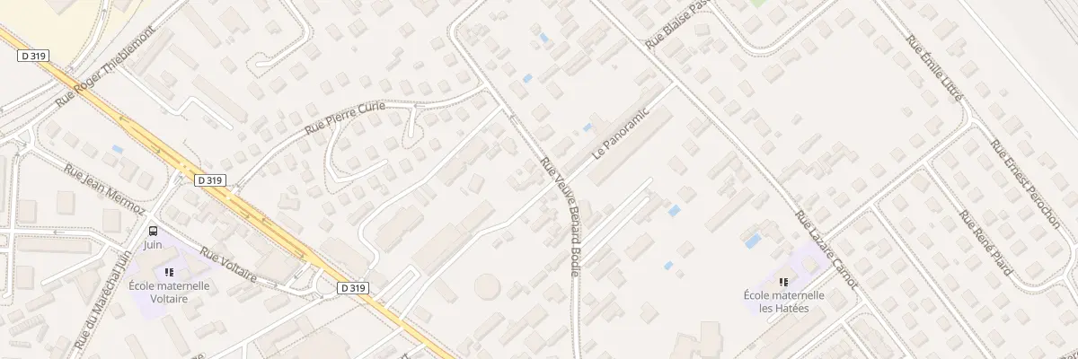 Plan du 19T Rue Veuve Benard Bodie à La Chapelle-Saint-Luc
