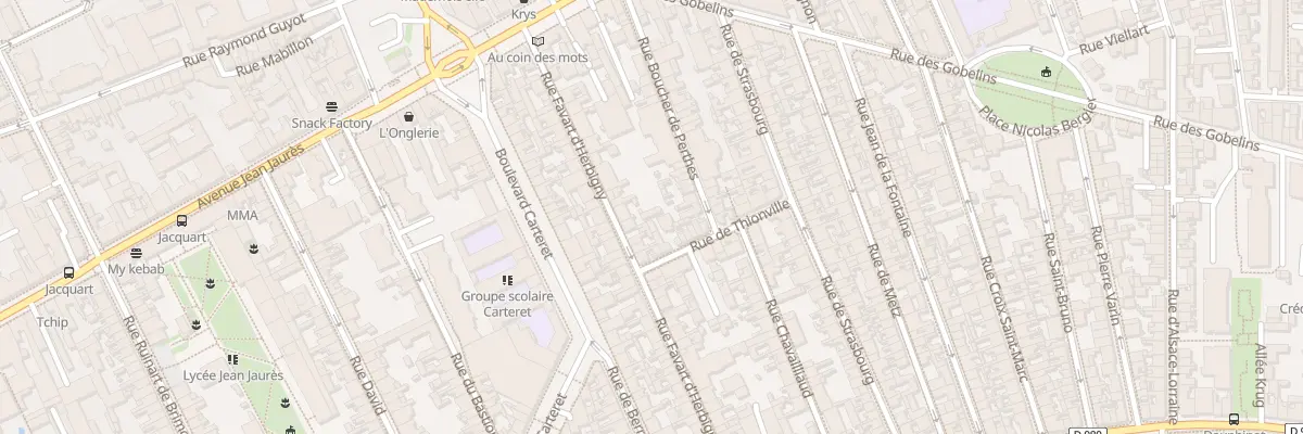 Plan du 39 Rue Favart d’Herbigny à Reims