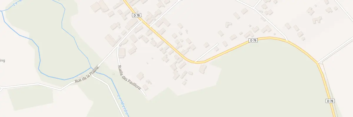 Plan de Vannes à Sainte-Maure