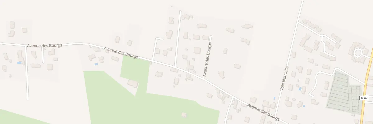 Plan du 474 Av des Bourgs à Sainte-Agathe-la-Bouteresse