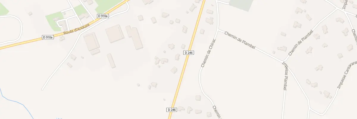 Plan du 360 Rte de Boisset à Bagard