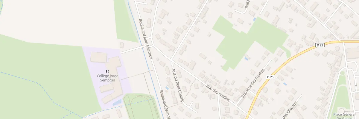 Plan du 48 Rue des Fredins à Gueugnon
