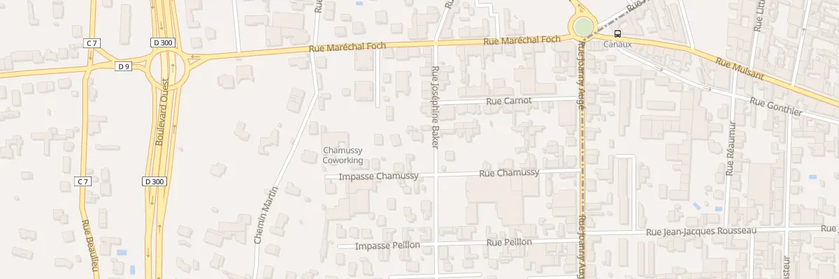 Plan du 106 Rue Joséphine Baker à Riorges