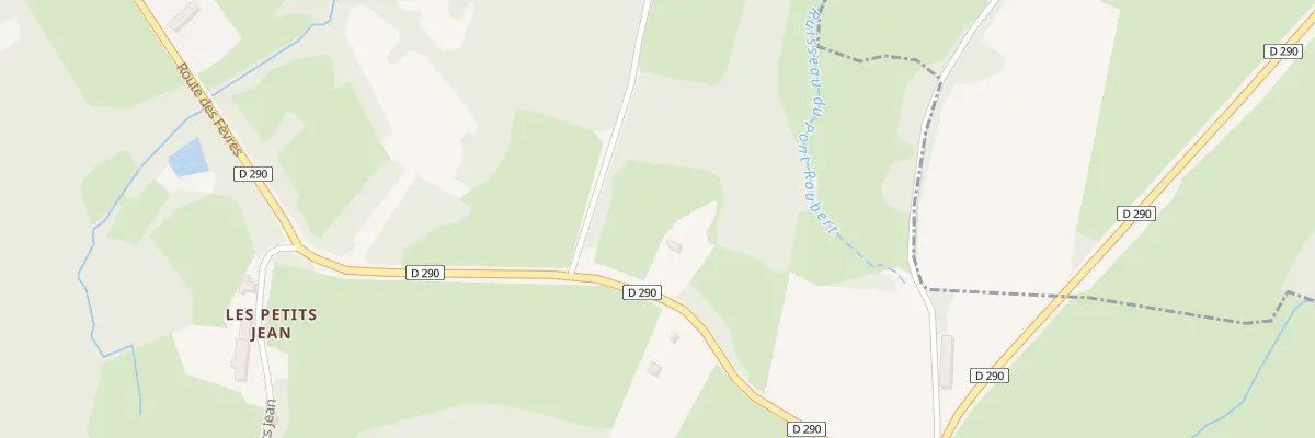 Plan du 220A Les Grandes Cornes à Planchez
