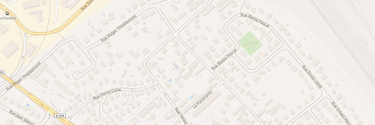 Plan du 43 Rue Lazare Carnot à La Chapelle-Saint-Luc