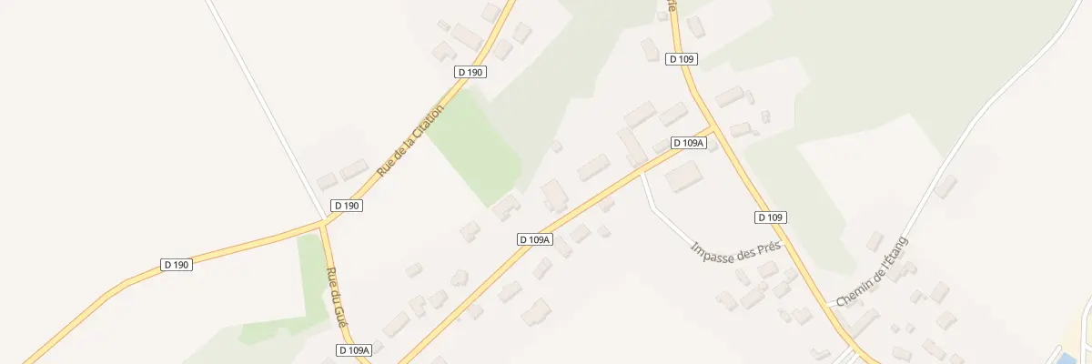 Plan du 5B Rue Du Gue à Roncenay