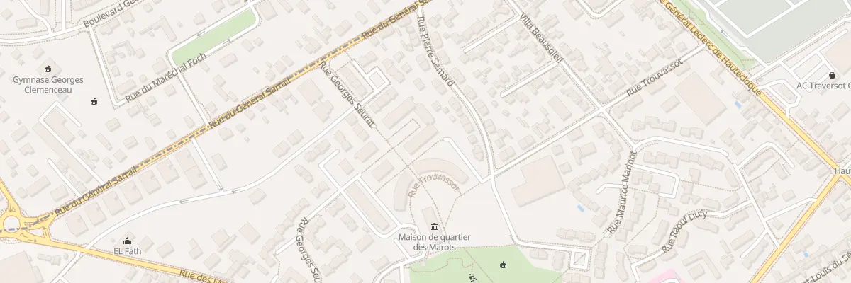 Plan du 32 Rue Trouvassot à Troyes