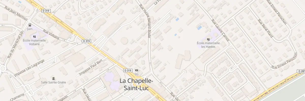 Plan du 18B Rue Veuve Benard Bodie à La Chapelle-Saint-Luc