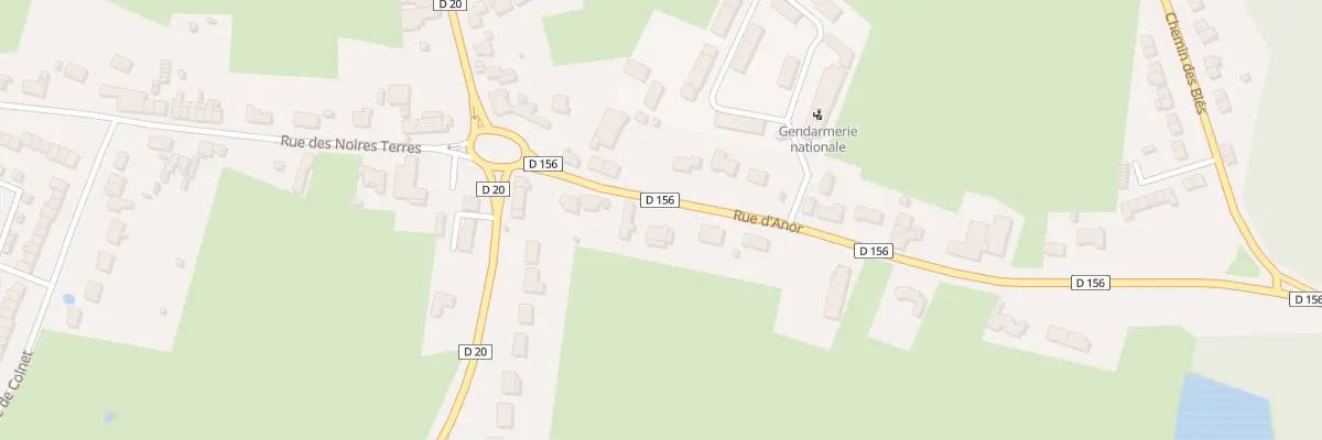 Plan du 14 Rue d’Anor à Fourmies