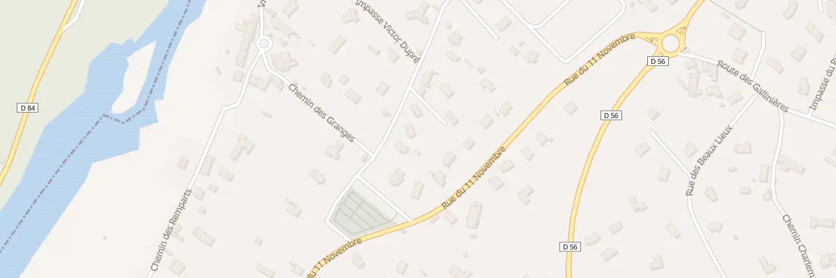 Plan du 399 Rue Victor Dupré à Commelle-Vernay