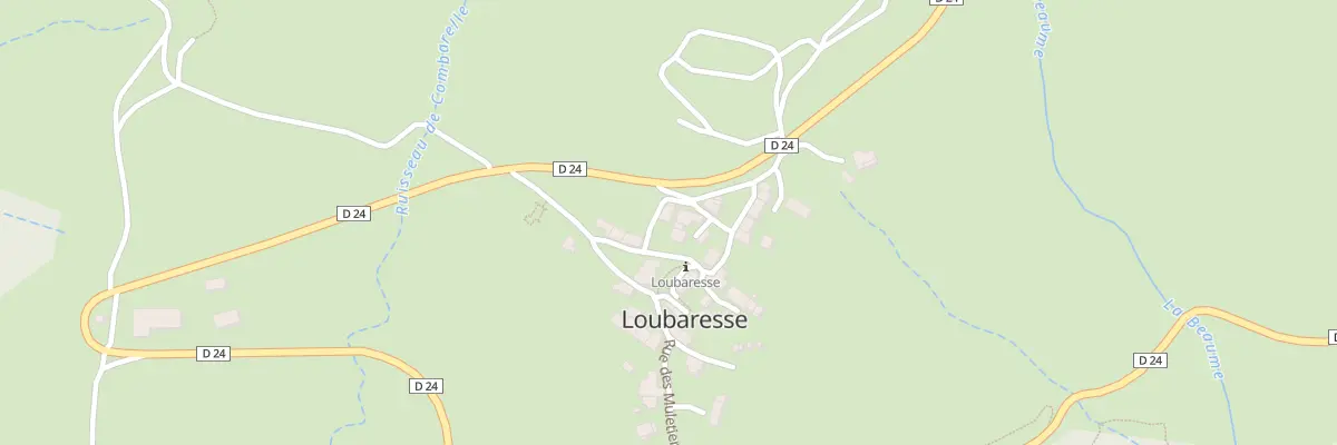 Plan du 5039 Le Bourg à Loubaresse