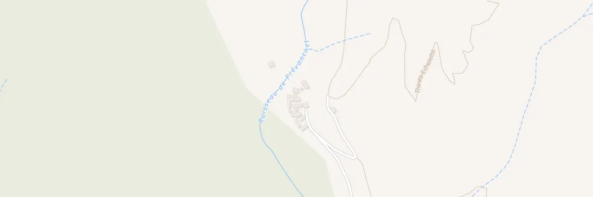 Plan du 345 Che du Prevenchet à Malarce-sur-la-Thines