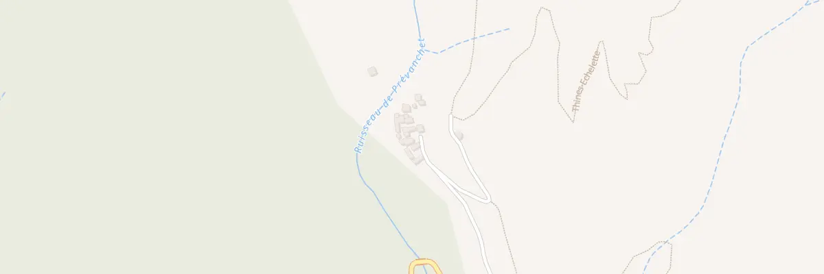 Plan du 325 Che du Prevenchet à Malarce-sur-la-Thines