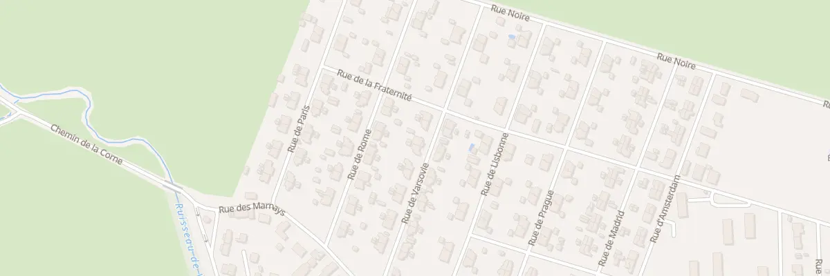 Plan du 19 Rue de Varsovie à Gueugnon