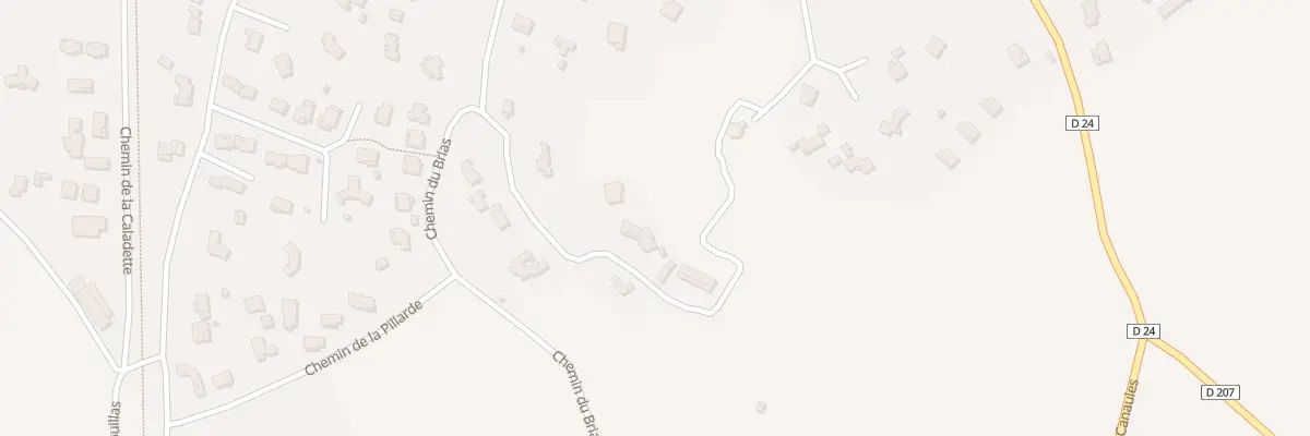 Plan du 155 Che de la Montagnette à Lézan
