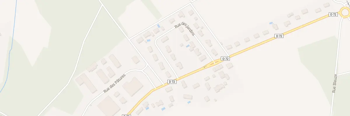 Plan du 4 Rue des Jardins à Saint-Pouange