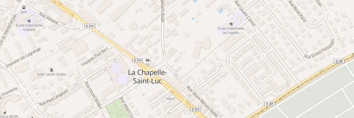 Plan du 12B Rue Veuve Benard Bodie à La Chapelle-Saint-Luc