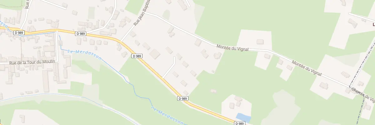 Plan du 19 Rte de Semur à Marcigny