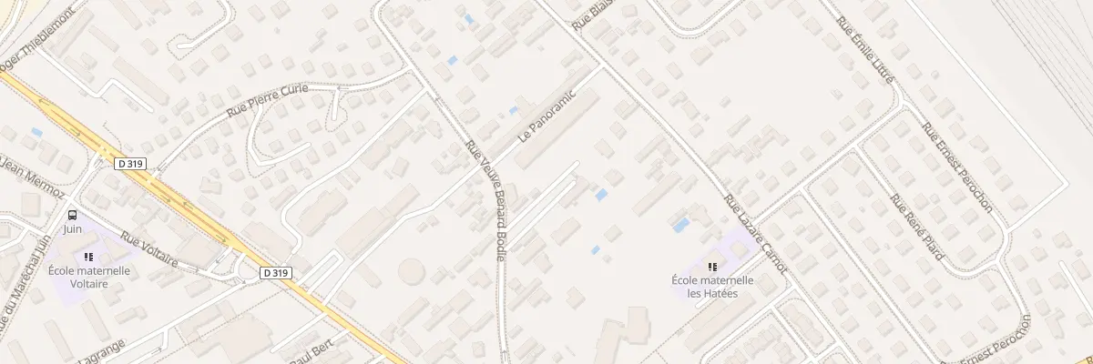 Plan du 30 Rue Veuve Benard Bodie à La Chapelle-Saint-Luc