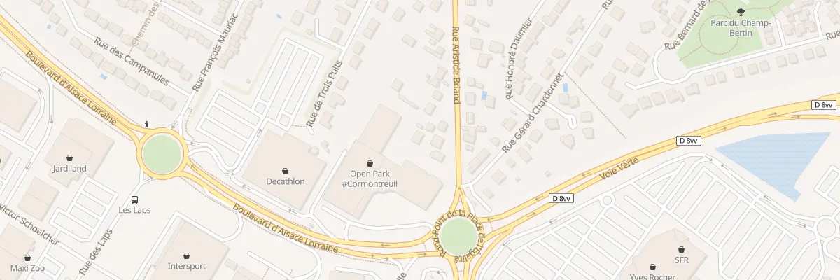 Plan du 36T Rue Aristide Briand à Cormontreuil